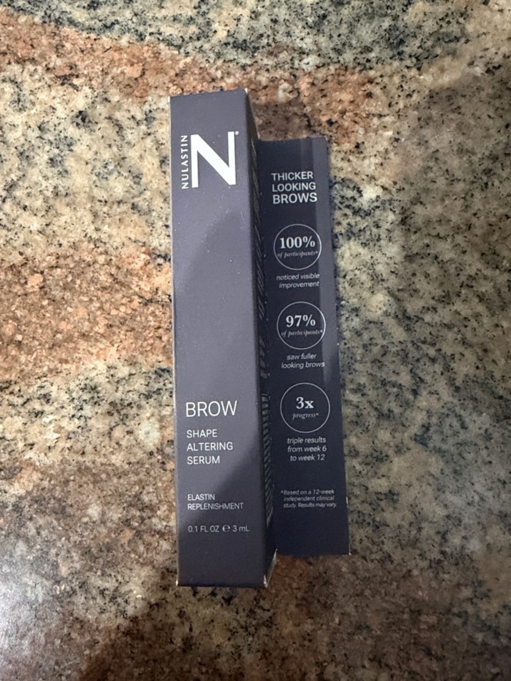 Brow Shape Altering Serum — Dark Gray Packaging